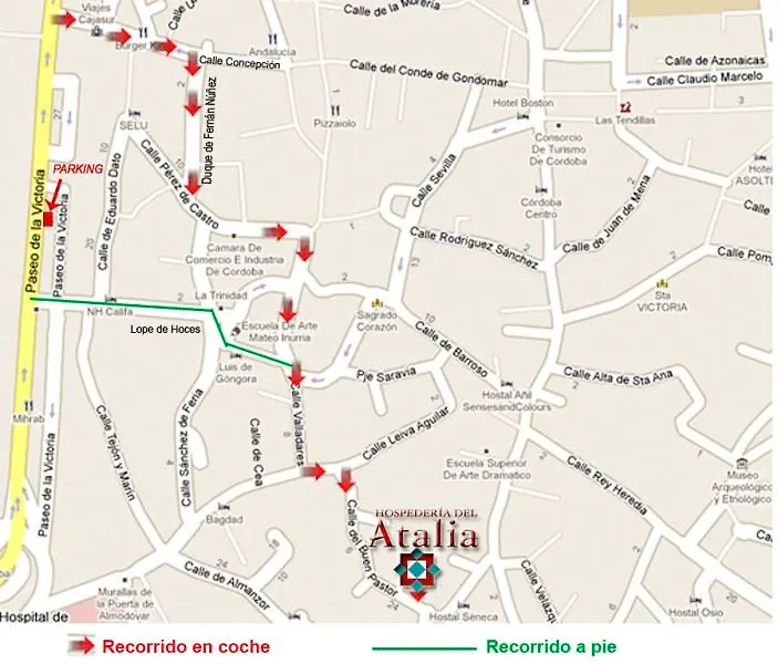 Отель Soho Boutique Atalia Кордова Гостевой дом